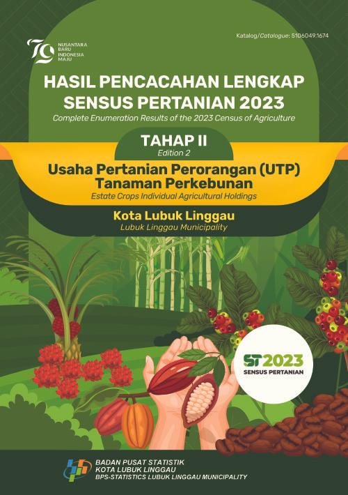 Complete Enumeration Results of the 2023 Census of Agriculture - Edition 2: Estate Crops Individual Agricultural Holdings Lubuk Linggau Municipality