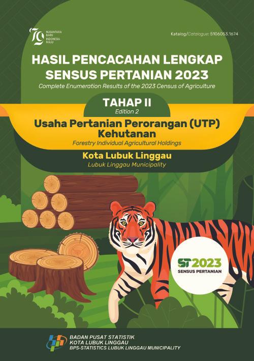 Hasil Pencacahan Lengkap Sensus Pertanian 2023 - Tahap II: Usaha Pertanian Perorangan (UTP) Kehutanan Kota Lubuk Linggau